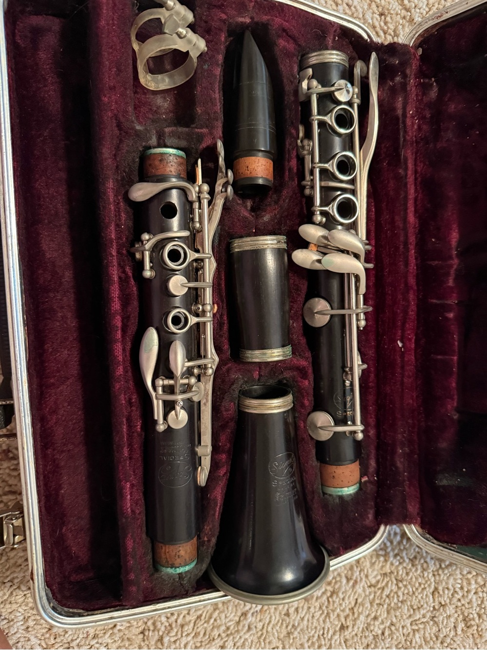 Vintage Selmer Signet Special Wood Clarinet (1960 Elkhart) -